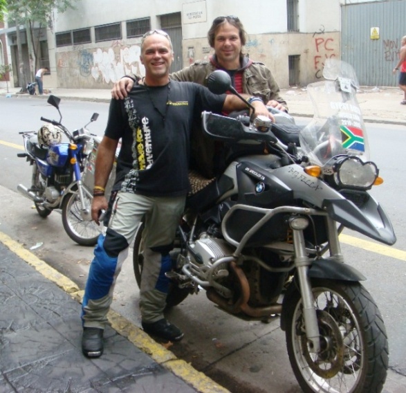 3. Ezequiel's last opportunity to sit astride the Big Fella, which had led him and Tres Machos down Ruta 40 in Patagonia...