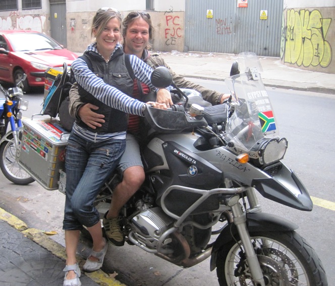 4. Virginia, Ezequiel and the Big Fella... I think you guys need to paln a trip on a big bike soon...!!