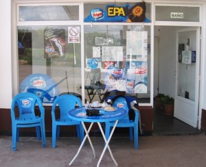 2. I sat at this tiny roadside restaurant, drank three cups of coffee, munched on a stale sandwich, and muttered to myself...!!