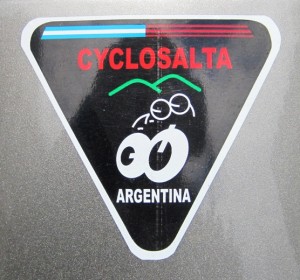 5. I was presented with one of the club stickers, which I managed to find a spot for on my bike...!!