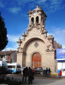1. The Le Merced church on the central square, boxed in between a fast food restaurant and an a beauty salon...