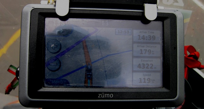 10. Proving that at high altitude, the Big Fella could still buzz along merrily at 120 km/h...