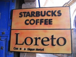 3. Having discovered this establishment, I knew that I could lure Patricia to Cuzco with ease...!!