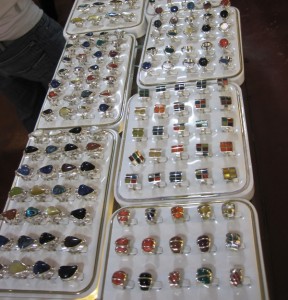 Exquisite colours and designs, handcrafted under the most basic of conditions...