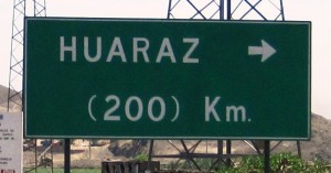 4. Shortly after my run-in with the law, I took the turnoff away from the coast and headed towards Huaraz...
