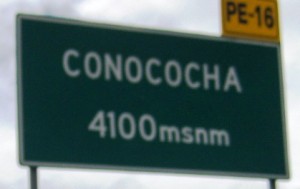 9. The little village of Conococha lies at the end of the lake with the same name... Whoever thought to establish a settlement here, had to have rocks in their heads...!!