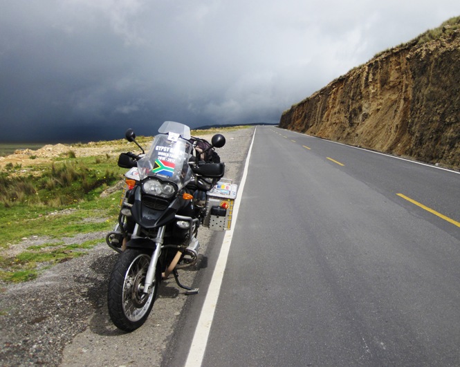 12. "Would you mind putting the camera away and getting us off this mountain...!! Look whta's coming up behind us...!!"