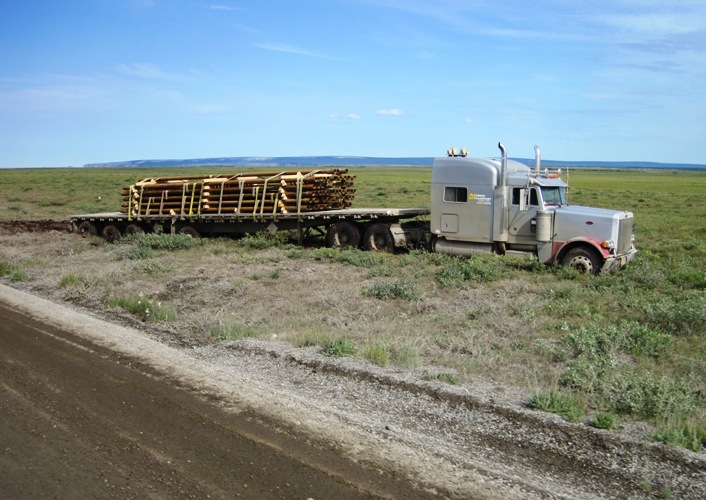 12. And this truck didn't make it back to Coldfoot...!!