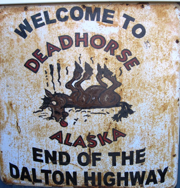 14. The end of the line for the Prudhoe Posse, and the last stop on the road north for the GBWT... The long ride home begins here...!!