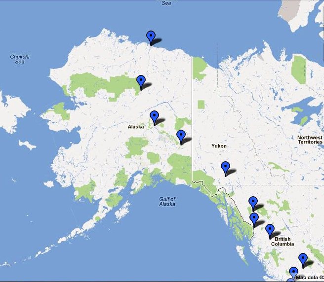 It's taken 8 solid days of riding to reach the Arctic Ocean at Prudhoe Bay...