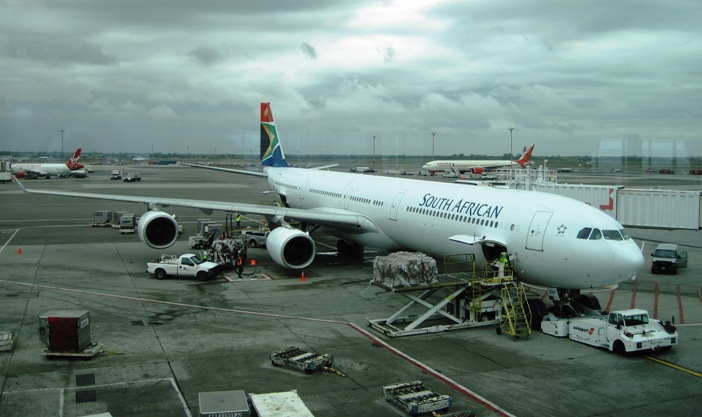 1. The first glimpse of our national carrier at JFK, stopped me in my tracks... I began to believe that I was really going home...