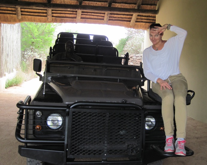 17. Back at the lodge, Patricia figured that she had got the hang of the job as tracker...