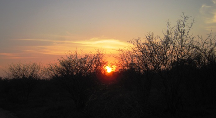 19. My first African sunset since June 2010.... This one was exciting because it would be spent with a few of my closest friends...