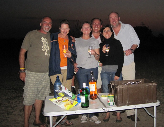 20. After nearly three years apart, I am reunited with Guy, Jenny, Louis and Charlotte... Wonderful to see you all again, and to take up from where we left off early in 2010...!!