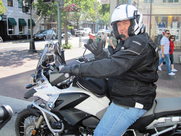 5. Mark "The Bear" Piff, making his GS look like a 250...!!