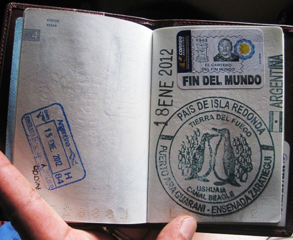 It's official...!! And takes up a full page of my passport...!!