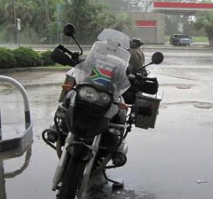 Shelter from the storm. Ridgeland, South Carolina.