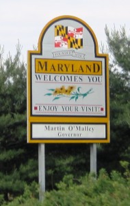  Into Maryland, 2nd State of the day.