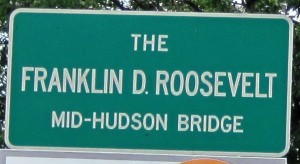 Mrs Roosevelt's little boy is well respected in these parts...