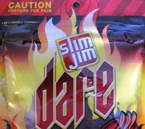 When I bought this packet of spicy beef jerky, I thought, "How hot could this be...?" I was soon to find out !
