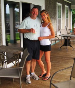 Our hosts and owners of the Driftwood, Jim and Tammy.