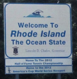 Rhode Island would be a "ride through" state only. We had a long day ahead of us and three more states to cover...