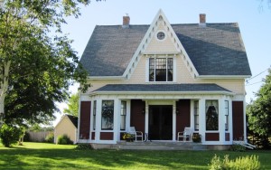 The Heritage House which was rented by Sally and Richard, and where Patricia and I moved to after the wedding...