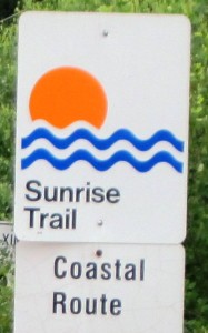 The Sunrise Trail was a hasslefree and beautiful stretch of the Northumberland Shore.