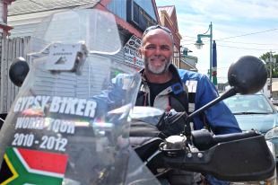 The photo of the Big Fella and I that appeared in the local newspapers...