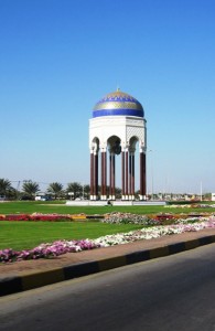 2. Final roundabout before we hit the highway to Barka...