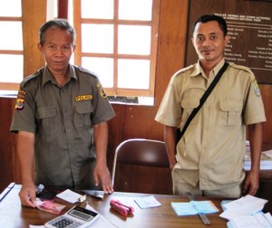 9. The Park Officials at Loh Buaya...