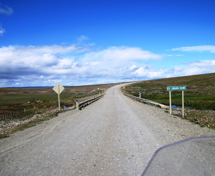 4. Tierra del Fuego... Nowhere to hide from the battering wind...!!