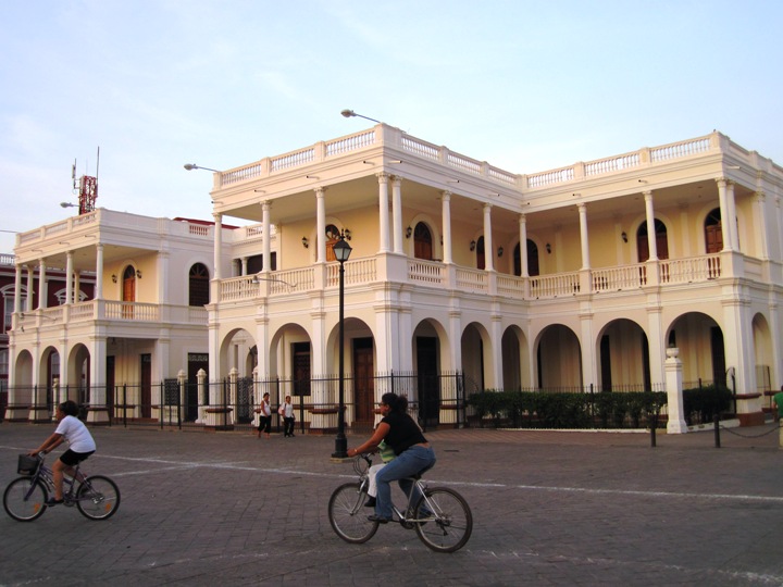 4. Some of the new buildings that line the Square of Independence...