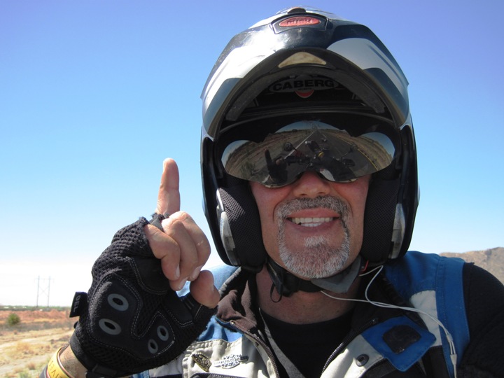 3. Exuberance on the road to Bisbee...!!