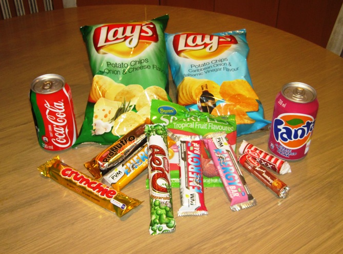 In celebration, I treat myself to the same sort of food that kept me going for the last three years...!!