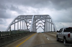 Another state, another bridge. This one is over the St. John's River, just outside Jacksonville.