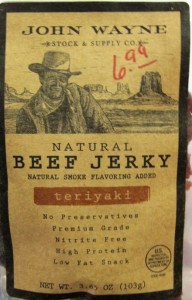 John Wayne lives on in the form of Jerky...